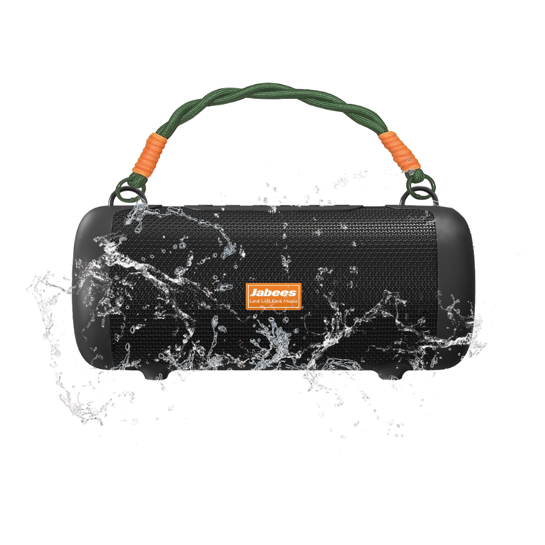 WHALE With Nylon Strap – Bluetooth IPX7 Waterproof Portable Outdoor Speaker