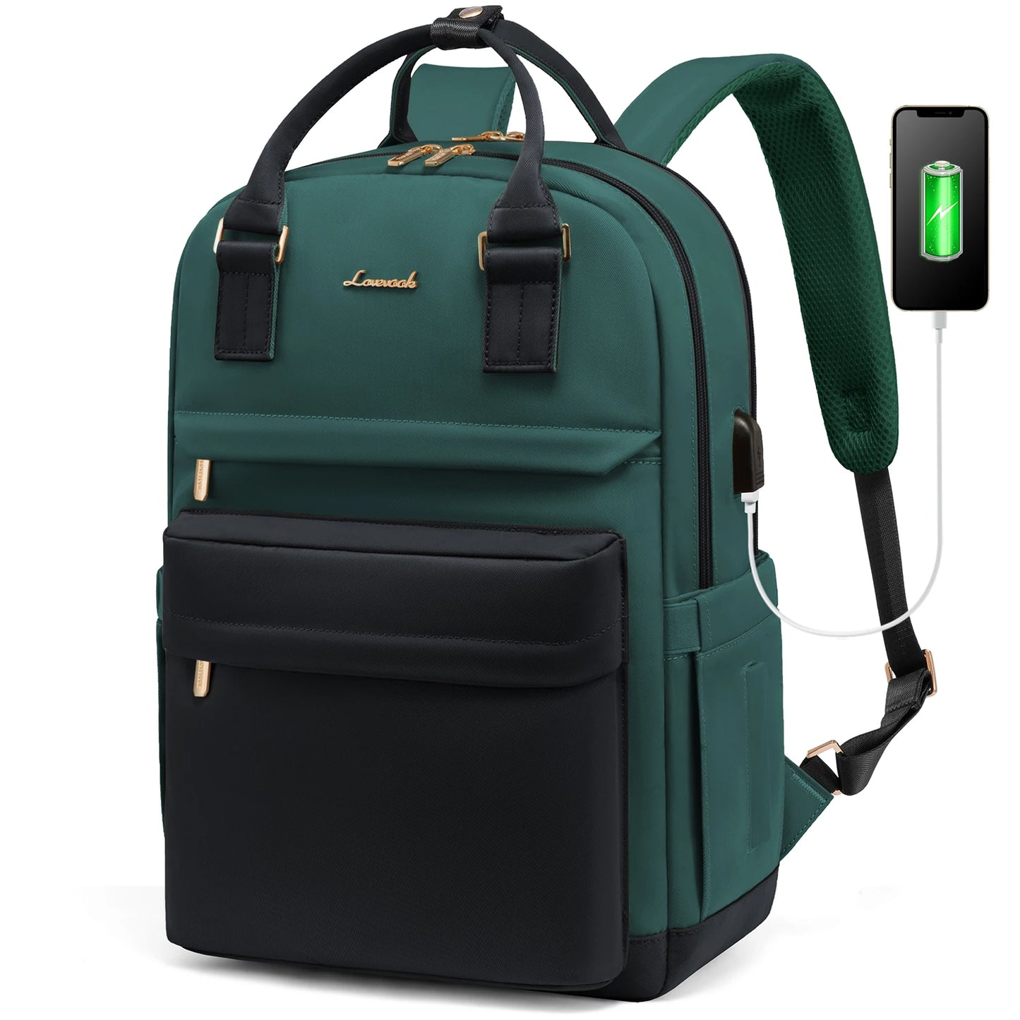 Sac à dos femme LOVEVOOK 15.6"/17" élégant et pratique