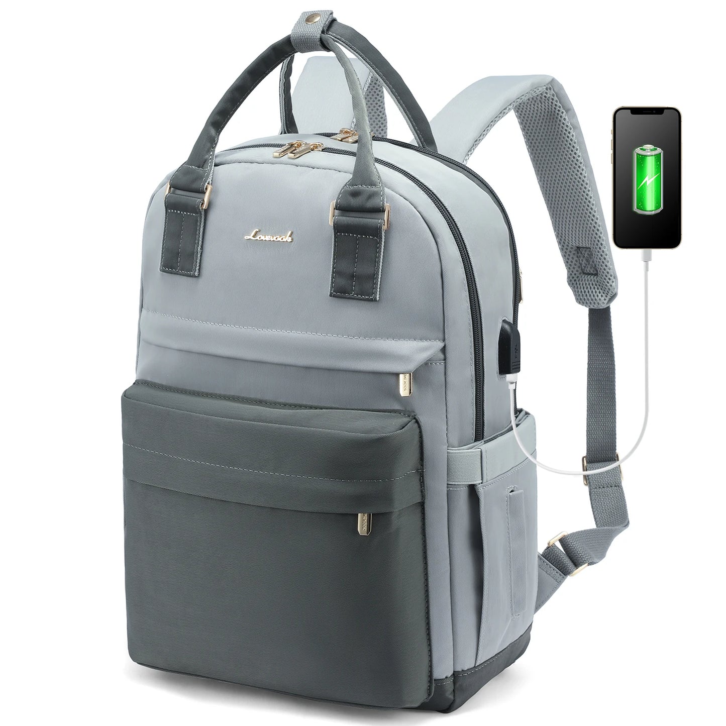 Sac à dos femme LOVEVOOK 15.6"/17" élégant et pratique