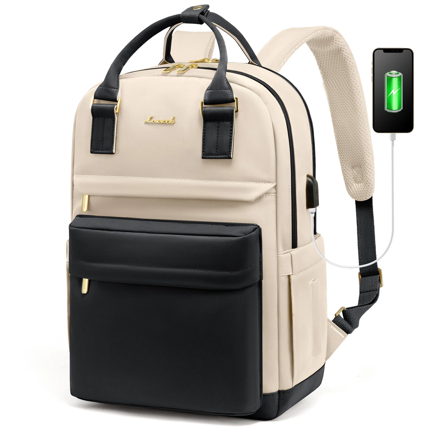 Sac à dos femme LOVEVOOK 15.6"/17" élégant et pratique