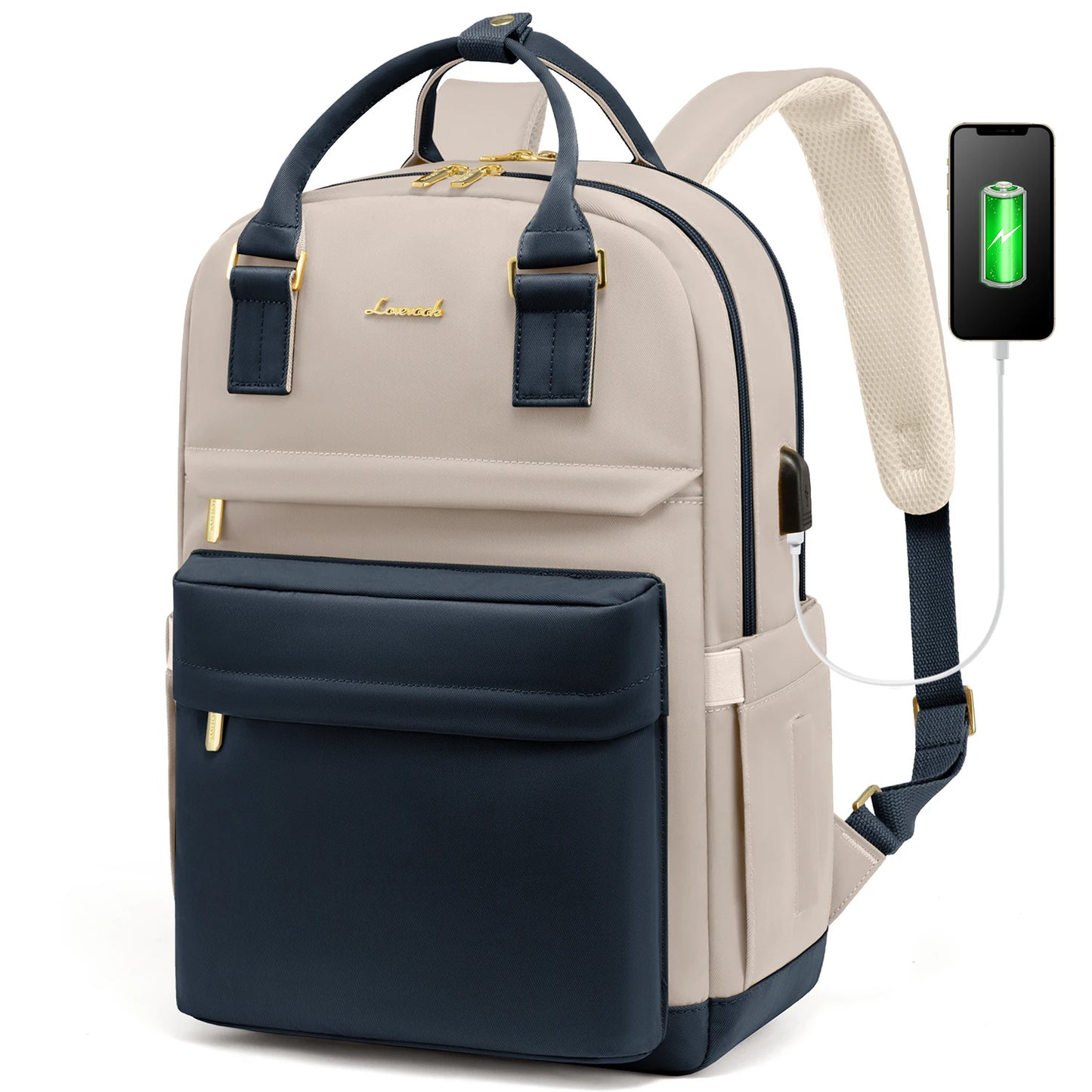 Sac à dos femme LOVEVOOK 15.6"/17" élégant et pratique