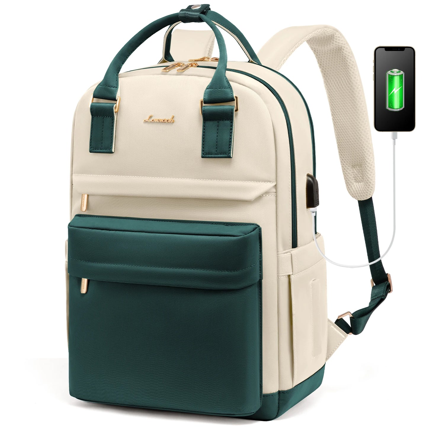 Sac à dos femme LOVEVOOK 15.6"/17" élégant et pratique