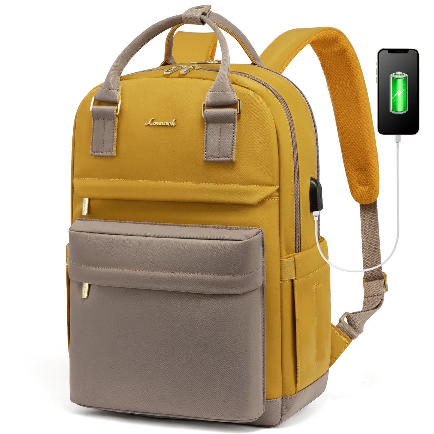 Sac à dos femme LOVEVOOK 15.6"/17" élégant et pratique