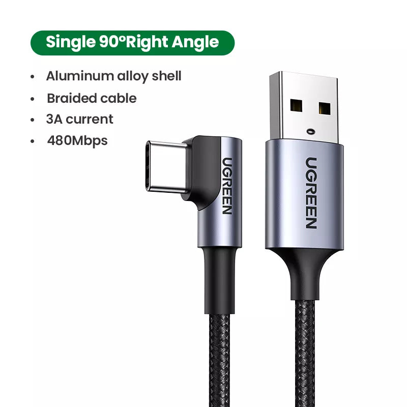 USLION Câble Magnétique USB Type C – Charge et Sync 3A
